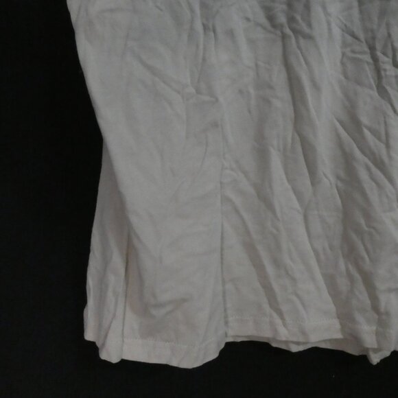 OLEG CASSINI SPORT | xl - extra large | Beige Short Sleeve Scoop Neck Blouse - Picture 13 of 15